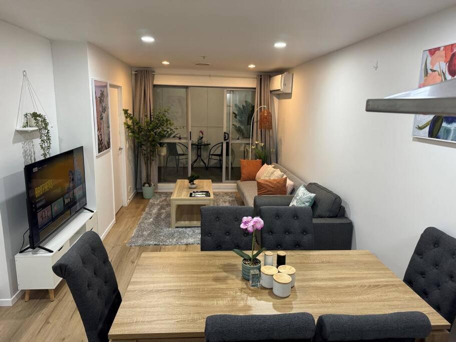 Stunning 3 Bd - 2 Bth City Apt - Pool & Carpark Окленд Экстерьер фото